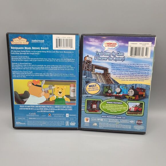 Children's DVD Paw Patrol Babar Curious George Cartoons Lot Of 9 - Picture 9 of 15